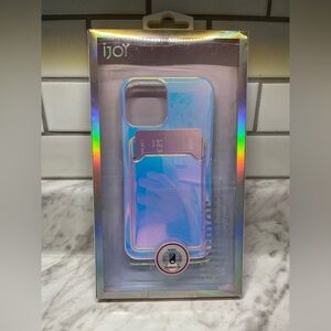 NWOT iJOY Glimmer phone case w/ compact wallet for 12 and iPhone 12 Pro